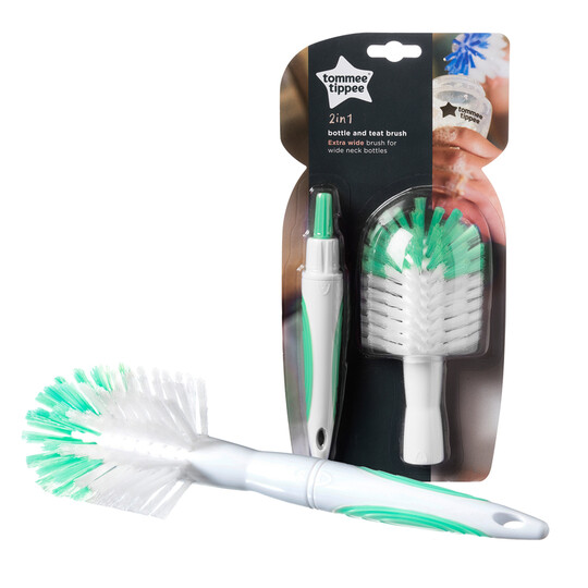 Tommee Tippee Closer To Nature Bottle Brush And Teat Brush image number 1